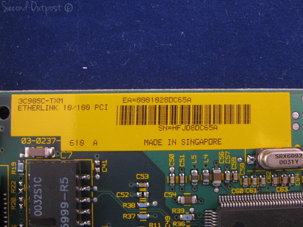 3com etherlink 3c905c-txm